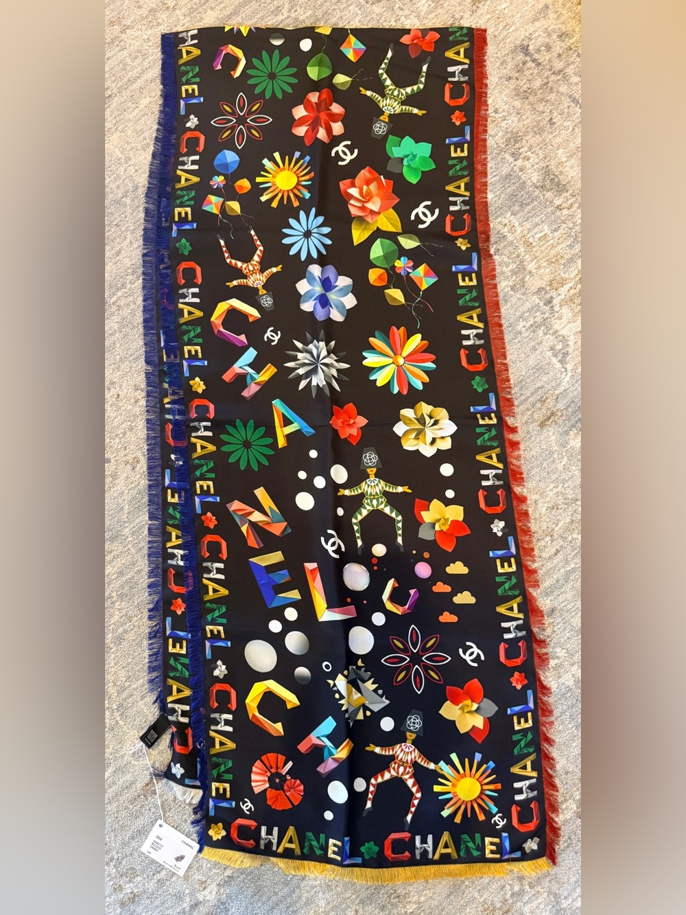 CHANEL Silk Neckerchief